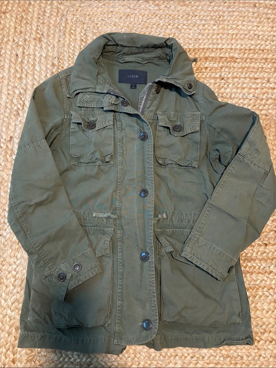 J. Crew Jackets & Blazers - J. Crew Field Mechanic Jacket in Olive Green XS